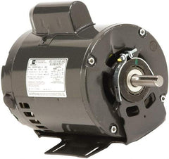 US Motors - 1-1/2 Max hp, 1,800 Max RPM, Single Cap Start Electric AC DC Motor - 115/208-230 V Input, Single Phase, 145T Frame, 7/8" Shaft Diam, Cradle Mount, ODP Enclosure - Apex Tool & Supply