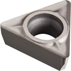 Sandvik Coromant - TCGX1.81.50 AL Grade H10 Carbide Turning Insert - Uncoated, 60° Triangle, 7/32" Inscr Circle, 3/32" Thick, 0.2mm Corner Radius - Apex Tool & Supply