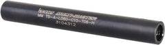 Iscar - Multimaster 10mm 90° Shank Milling Tip Insert Holder & Shank - 0.394" Neck Diam, T06 Neck Thread, 80mm OAL, Steel MM TS-A Tool Holder - Apex Tool & Supply