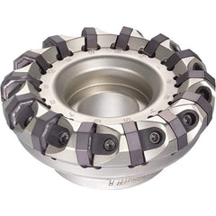 Iscar - 112mm Cut Diam, 32mm Arbor Hole, 5.5mm Max Depth of Cut, 45° Indexable Chamfer & Angle Face Mill - 14 Inserts, ONH.. Insert, Right Hand Cut, 14 Flutes, Series 16Mill - Apex Tool & Supply