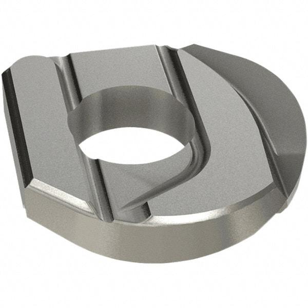 Iscar - HCRD1.0 QP Grade IC328 Carbide Milling Insert - TiCN Finish, 0.212" Thick, 1" Inscribed Circle, 1/2" Corner Radius - Apex Tool & Supply