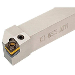 Iscar - PCLN, Right Hand Cut, 1-1/2" Shank Height x 1-1/2" Shank Width, Negative Rake Indexable Turning Toolholder - 7" OAL, CNMX Insert Compatibility, Series Heliturn - Apex Tool & Supply