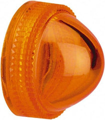 Schneider Electric - Round Pilot and Indicator Light Lens - Amber - Apex Tool & Supply
