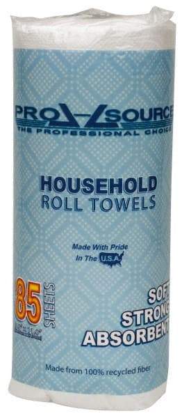 PRO-SOURCE - Perforated Roll of 2 Ply White Paper Towels - 11" Sheet Length - Apex Tool & Supply