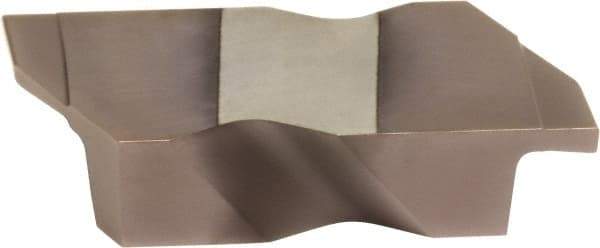 Sumitomo - 2041SG Grade EH520V, 0.041" Cutting Width Carbide Grooving Insert - 0.05" Max Depth of Cut, Neutral, 0.002 to 0.005" Corner Radius, TiAlN Finish - Apex Tool & Supply
