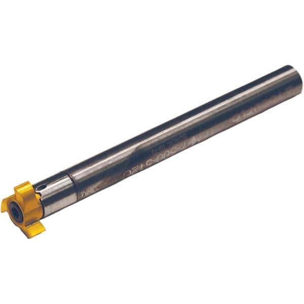 Tool-Flo - TFM 5/8" Straight Shank Milling Tip Insert Holder & Shank - 5.12" OAL, TFM Tool Holder - Apex Tool & Supply