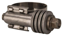 Value Collection - 11/16 to 1-1/4" Hose, 9/16" Wide x 0.6" Thick, Constant Torque Clamp - 11/16 to 1-1/4" Diam, Grade 301 & 410 Stainless Steel Screw - Apex Tool & Supply