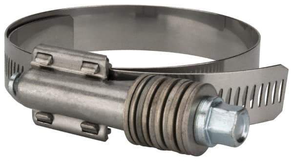 Value Collection - 2-3/4 to 3-5/8" Hose, 5/8" Wide x 0.7" Thick, Constant Torque Clamp - 2-3/4 to 3-5/8" Diam, Grade 304 Stainless Steel/Carbon Steel Screw - Apex Tool & Supply
