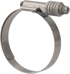 Value Collection - 2-1/4 to 3-1/8" Hose, 5/8" Wide x 0.7" Thick, Constant Torque Clamp - 2-1/4 to 3-1/8" Diam, Grade 301 & 410 Stainless Steel Screw - Apex Tool & Supply