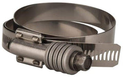 Value Collection - 5-3/4 to 6-5/8" Hose, 5/8" Wide x 0.7" Thick, Constant Torque Clamp - 5-3/4 to 6-5/8" Diam, Grade 301 & 410 Stainless Steel Screw - Apex Tool & Supply