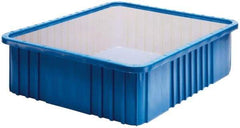 Quantum Storage - 17-1/2" Wide, Clear Bin Dust Cover - Use with DG93030, DG93060, DG93080, DG93120 - Apex Tool & Supply