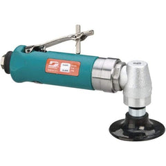Dynabrade - 3" Max Disc, 18,000 RPM, Pneumatic Handheld Disc Sander - 41 CFM, 1/4" Inlet, 0.7 hp, 90 psi - Apex Tool & Supply