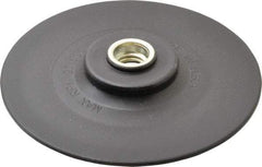 Made in USA - 5" Diam Quick-Change Disc Backing Pad - Medium Density, 20,000 RPM, Speed-Lok Compatible - Apex Tool & Supply