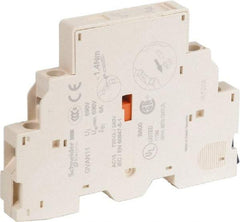 Schneider Electric - Circuit Breaker Auxiliary Contact Block - Use with GV2L, GV2LE, GV2ME, GV2P, GV2RT, GV3L, GV3P, TeSys - Apex Tool & Supply