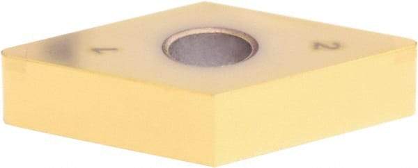Sumitomo - 2NC-DNGA432 Grade BNC300 PCBN Turning Insert - TiN Finish, 55° Diamond, 1/2" Inscr Circle, 3/16" Thick, 1/32" Corner Radius - Apex Tool & Supply
