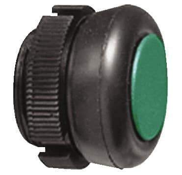 Square D - Pushbutton Switch Head - Green, Round Button - Apex Tool & Supply