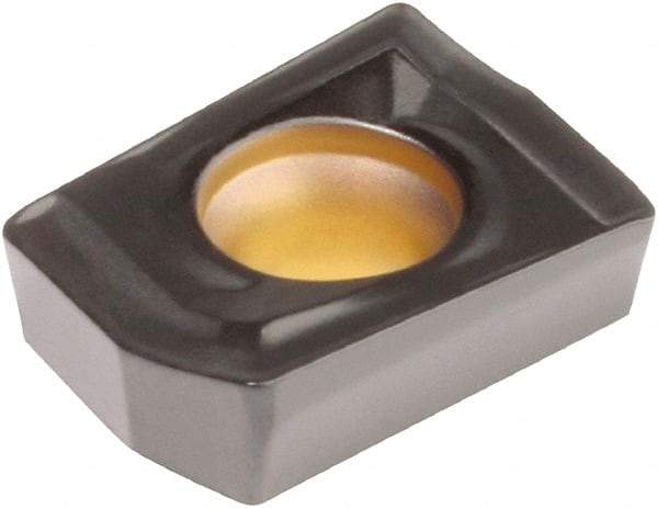 Kennametal - DFR030204 GD Grade KCPK10 Carbide Indexable Drill Insert - TiCN/Al2O3 Finish, 6mm Inscribed Circle - Apex Tool & Supply