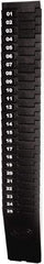 Lathem Time - 27" High x 3-7/8" Wide 25 Pocket Adjustable Time Card Rack - Black, Use with Time Cards - Apex Tool & Supply
