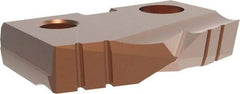 Allied Machine and Engineering - 1-3/8" Diam x 3/16" Thick, Seat Code 2, 150° Included Angle Spade Drill Insert - AM200 Coated, Cobalt, Grade Super Cobalt, Series T-A - Apex Tool & Supply