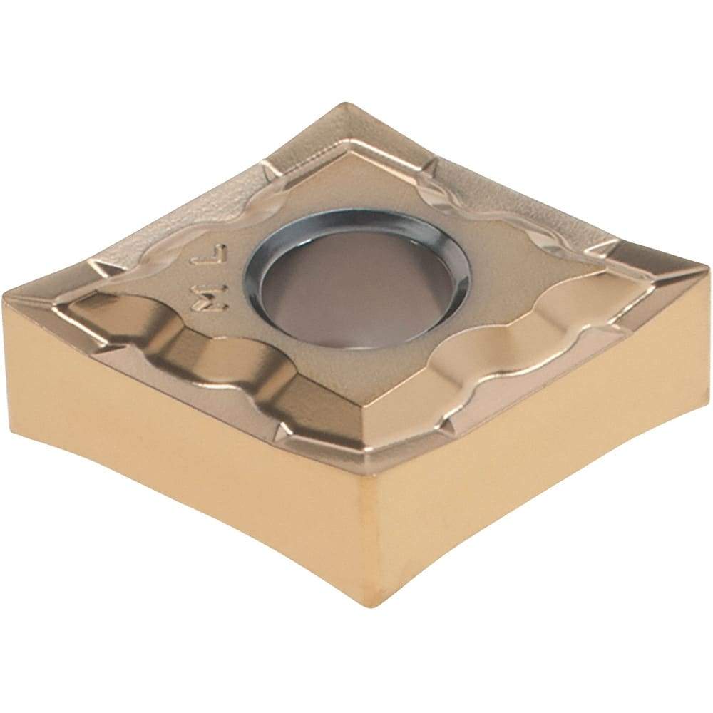 Ingersoll Cutting Tools - CNGG431 Grade TT5080 Carbide Turning Insert - 80° Diamond, 1/2" Inscr Circle, 3/16" Thick, 1/64" Corner Radius - Apex Tool & Supply