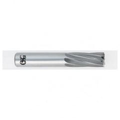 9/16 Dia. x 3-1/2 Overall Length 8-Flute Square End Solid Carbide SE End Mill-Round Shank-Center Cutting-Uncoated - Apex Tool & Supply