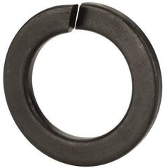 Value Collection - M22, 22.5mm ID, 35.9mm OD, 4mm Thick Split Lock Washer - Grade 8 Spring Steel, Uncoated, 22.5mm Min ID, 23.5mm Max ID - Apex Tool & Supply