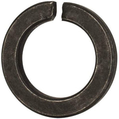 Value Collection - M30, 30.5mm ID, 48.2mm OD, 6mm Thick Split Lock Washer - Grade 8 Spring Steel, Uncoated, 30.5mm Min ID, 31.7mm Max ID - Apex Tool & Supply