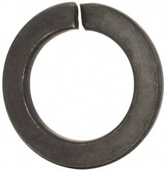 Value Collection - M52, 53mm ID, 83mm OD, 8mm Thick Split Lock Washer - Grade 8 Spring Steel, Uncoated, 53mm Min ID, 54.5mm Max ID - Apex Tool & Supply
