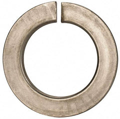 Value Collection - M42, 42.5mm ID, 68.2mm OD, 7mm Thick Split Lock Washer - 18-8 Austenitic Grade A2 Stainless Steel, Uncoated, 42.5mm Min ID, 43.7mm Max ID - Apex Tool & Supply