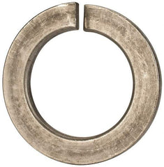 Value Collection - M45, 45.5mm ID, 71.2mm OD, 7mm Thick Split Lock Washer - 18-8 Austenitic Grade A2 Stainless Steel, Uncoated, 45.5mm Min ID, 46.7mm Max ID - Apex Tool & Supply