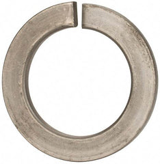 Value Collection - M48, 49mm ID, 75mm OD, 7mm Thick Split Lock Washer - 18-8 Austenitic Grade A2 Stainless Steel, Uncoated, 49mm Min ID, 50.5mm Max ID - Apex Tool & Supply