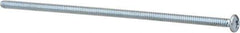 Value Collection - #6-32 UNC, 4" Length Under Head Phillips Drive Machine Screw - Pan Head, Grade J82 Steel, Zinc-Plated Finish, Without Washer - Apex Tool & Supply