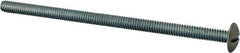 Value Collection - 1/4-20 UNC, 5" Length Under Head Slotted Drive Machine Screw - Truss Head, Grade J82 Steel, Zinc-Plated Finish, Without Washer - Apex Tool & Supply