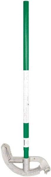 Greenlee - Hand Conduit Bender with Handle - 3/4" Rigid Capacity, Bends EMT, Rigid, IMC - Apex Tool & Supply