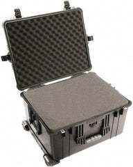 Pelican Products, Inc. - 19-37/64" Wide x 13-29/32" High, Clamshell Hard Case - Black, Polypropylene - Apex Tool & Supply
