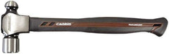 Paramount - 1 Lb Head Ball Pein Hammer - Carbon Fiber Handle, 13-1/4" OAL - Apex Tool & Supply