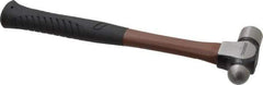 Paramount - 1/2 Lb Head Ball Pein Hammer - Fiberglass Handle, 11" OAL - Apex Tool & Supply