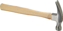 Paramount - 1 Lb Head, Straight Framing Hammer - 13" OAL, Wood Handle - Apex Tool & Supply