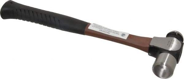 Paramount - 3/4 Lb Head Ball Pein Hammer - Fiberglass Handle, 11-1/8" OAL - Apex Tool & Supply