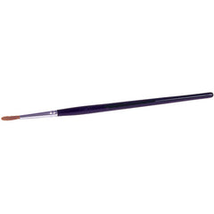 3/32″ Watercolor Brush, Red Sable, 7/16″ Trim Length, Round Handle - Apex Tool & Supply