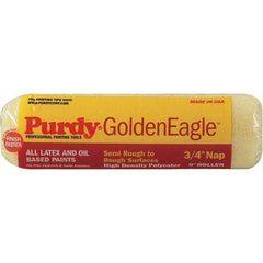 Purdy - 3/4" Nap, 9" Wide Paint General Purpose Roller Cover - Semi-Rough Texture, Synthetic Knit - Apex Tool & Supply