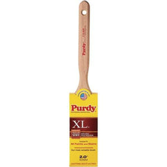 Purdy - 2" Flat Synthetic Sash Brush - 2-11/16" Bristle Length, 6" Wood Handle - Apex Tool & Supply