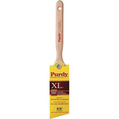 Purdy - 2" Angled Synthetic Sash Brush - 2-11/16" Bristle Length, 6" Wood Fluted Handle - Apex Tool & Supply