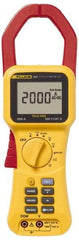 Fluke - 355, CAT IV, CAT III, Digital True RMS Clamp Meter with 2.2835" Clamp On Jaws - 600 VAC, 1000 VDC, 1400 AC Amps, 2000 DC Amps, Measures Voltage, Current, Frequency, Resistance - Apex Tool & Supply