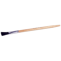 3/4″ Fitch Brush, Black China Bristle, 1-5/16″ Trim Length, Clear Lacquered Handle - Apex Tool & Supply