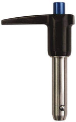 Gibraltar - 1/2" Diam, 2" Usable Length, L Handle, Quick Release Pin - Grade 4130 Steel, Zinc-Plated Finish - Apex Tool & Supply