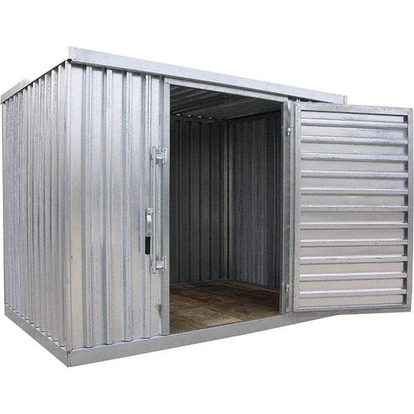 Vestil - 6' Long x 9" Wide, Storage Building - 4 Walls - Apex Tool & Supply