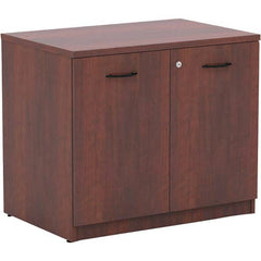 ALERA - 1 Shelf Sliding Door Storage Cabinet - Apex Tool & Supply