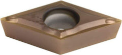 Sumitomo - DCMT32.51 ESU Grade AC530U Carbide Turning Insert - TiAlN/AlCrN Finish, 55° Diamond, 3/8" Inscr Circle, 5/32" Thick, 1/64" Corner Radius - Apex Tool & Supply