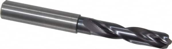 Guhring - 8.7mm 140° Spiral Flute Solid Carbide Screw Machine Drill Bit - Apex Tool & Supply